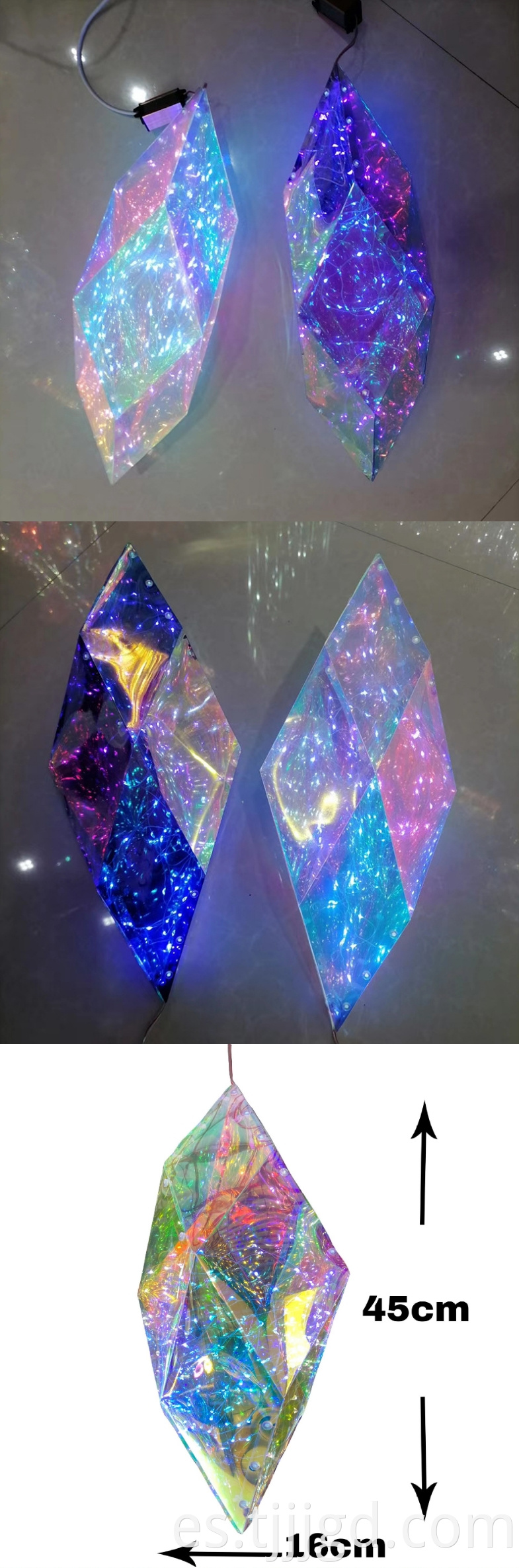 LED Phantom Diamond Light